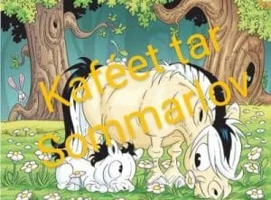 KAFÉT TAR SOMMARLOV NU OCH TACKAR ALLA ER SOM BIDRAGIT.