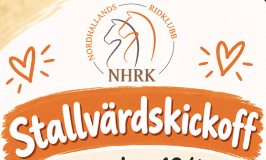 Stallvärdskickoff på NHRK